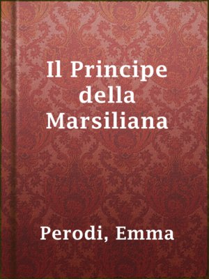 cover image of Il Principe della Marsiliana